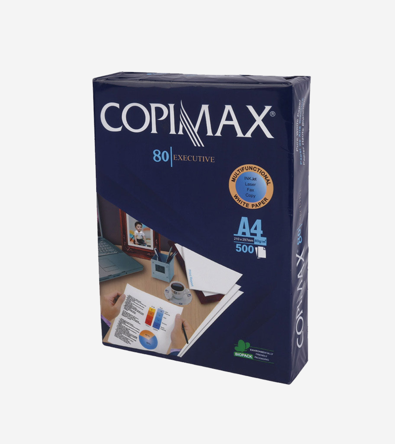کاغذ COPIMAX 80g A4 بسته 500 عددی